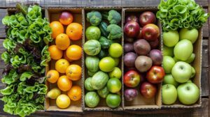 Barquette carton pour les fruits et légumes