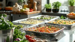 Utilisation des barquettes aluminium en cuisine