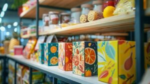 Boîtes personnalisées pour produits alimentaires