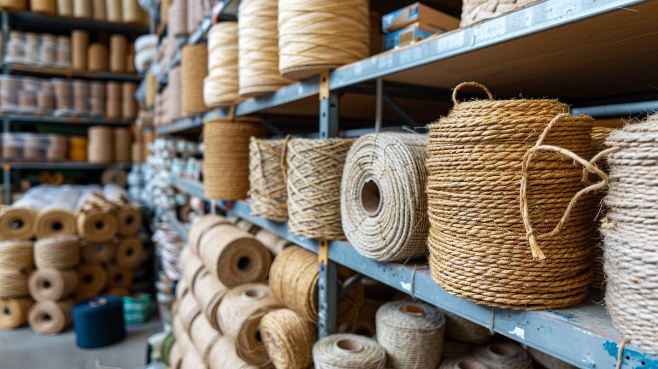 Fournisseurs de ficelle de jute certifiés pour l’industrie du packaging : guide complet