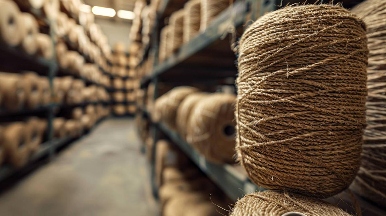 La gestion des stocks de ficelle de jute : conseils pratiques pour les entreprises de packaging