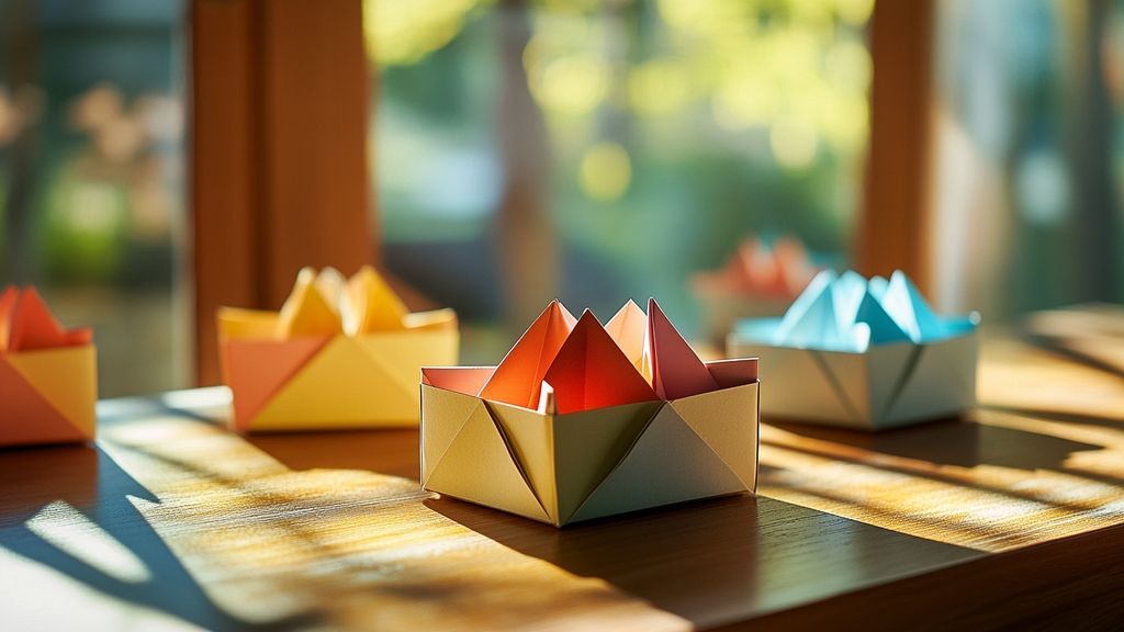 L'art du packaging origami : allier esthétique et fonctionnalité dans l'emballage