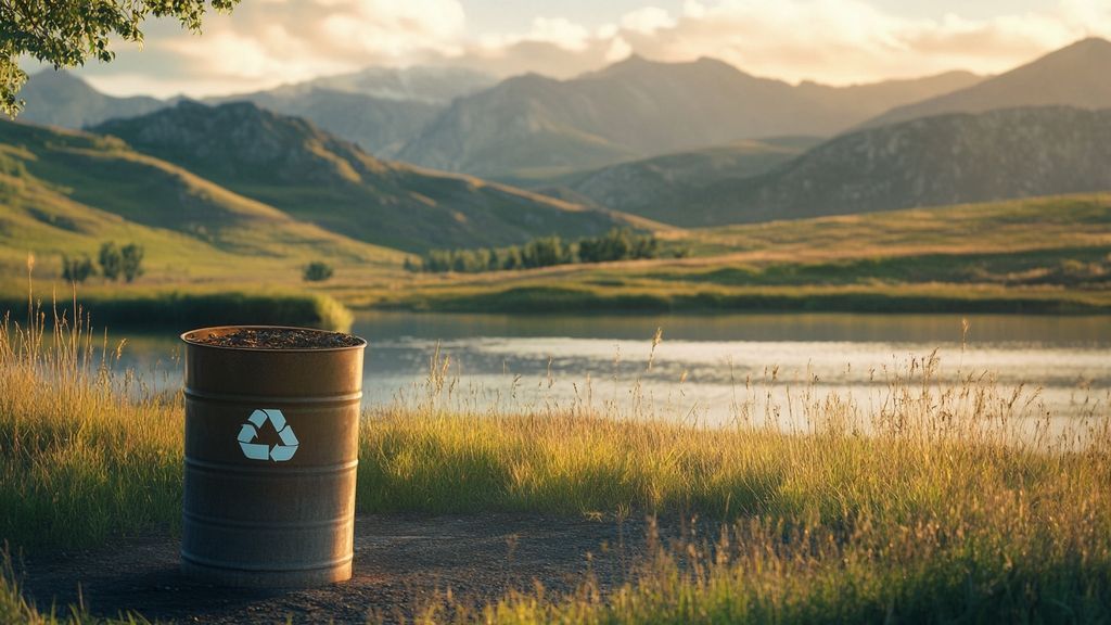 Le symbole poubelle barrée : un geste essentiel pour l'emballage responsable