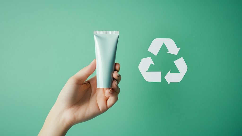 Tube dentifrice : l'importance du recyclage dans l'emballage